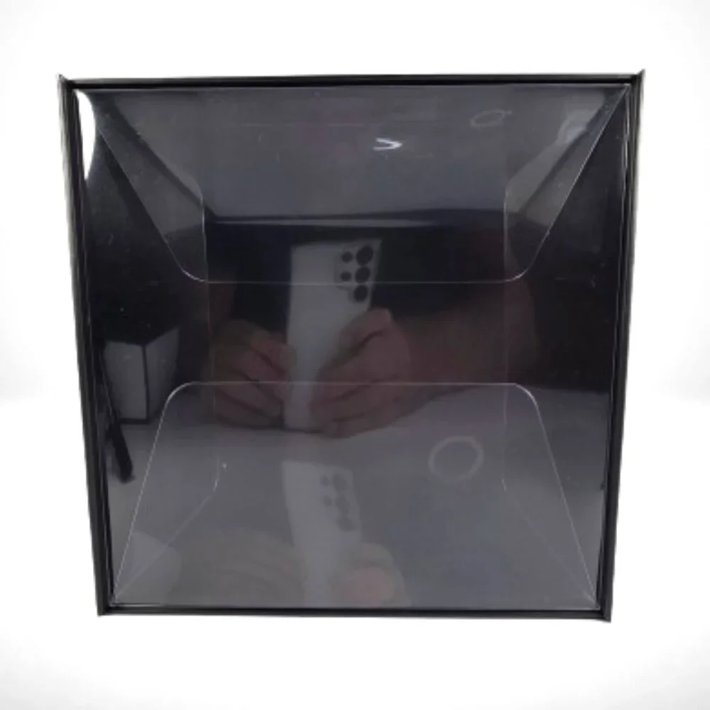 CHANEL Gift Box Set (White Lid/Black Base) + Insert - New